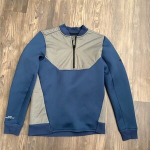 Reebok Blue and Gray Performance Jacket